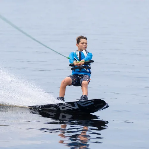 Miniatura 7 de RAVE Sports Paquete de wakeboard y fijaciones de estilo libre con botas Striker Naranja