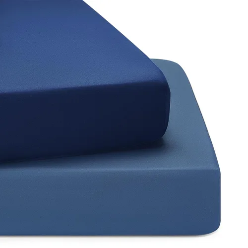Miniatura 17 de TILLYOU Sábanas para cuna de bebé para niños y niñas, sábanas súper suaves para cama de niño pequeño, paquete de 2 sábanas para colchón estándar