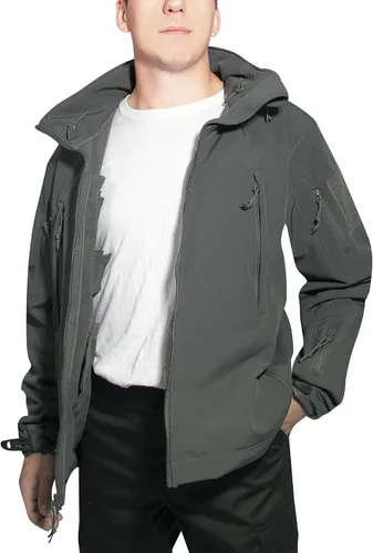 Miniatura 4 de Rothco Chaqueta con carcasa suave oculta, Gunmetal Grey