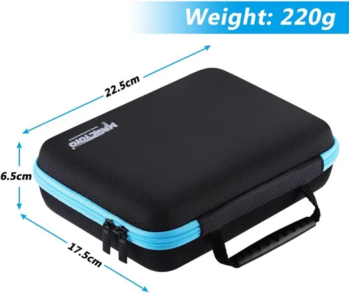 Miniatura 3 de MAGICYOYO Estuche de almacenamiento profesional Yoyo, bolsa de transporte para yoyo, accesorios de yoyo, 6 compartimentos de almacenamiento Yoyo