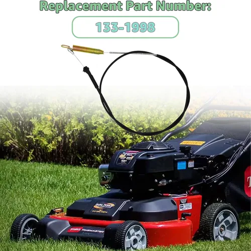 Miniatura 5 de 133-1998 Cable de freno compatible con Toro Timemaster cortacésped Blade Brake 133-1998 20976 20978 21200 21810 21811 21199 21199HD