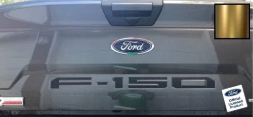 Miniatura 9 de 2018-2020 F150 Calcomanías de Inserción para Portón Trasero Letras Incrustaciones Hendiduras Adhesivos (Delgadas) para Ford F150 (2018-2020)