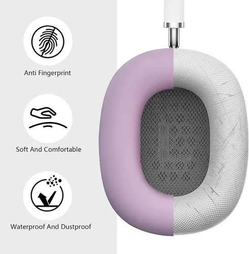 Miniatura 3 de Filoto Funda para Auriculares Airpods Max, Funda de Almohadillas para los Oídos/Funda para Auriculares/Funda para Diadema para AirPods Max lavanda