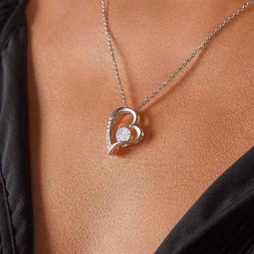 Miniatura 4 de LEXPO Regalo Para Mama Personalizado Collar Madre, Madrastra, Amor, Aniversario, Cumpleaños, Celebración - FL232P, Acero inoxidable, Circonia cúbica