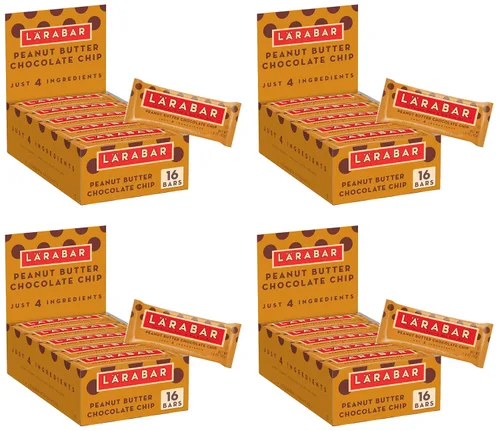 Miniatura 9 de Larabar - Mantequilla de maní con chispas de chocolate, barras de frutas y nueces sin gluten, 6