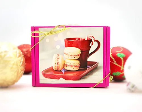 Miniatura 3 de Caja de regalo especial de macaron de vacaciones (Lychee)