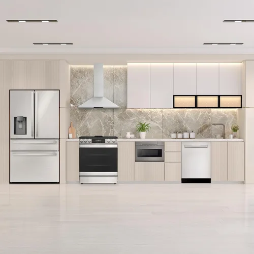 Miniatura 11 de SHARP SMD2470AH Horno de microondas con cajón, 24 pulgadas, 1.2 pies cúbicos, 950 vatios, panel de control oculto con pantalla LCD digital, acero