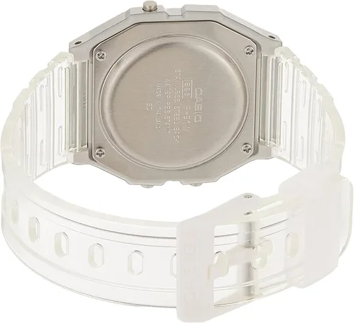 Miniatura 3 de Casio Reloj juvenil de cuarzo F-91Ws-7 para mujer Azul Patchwork Casual clásico