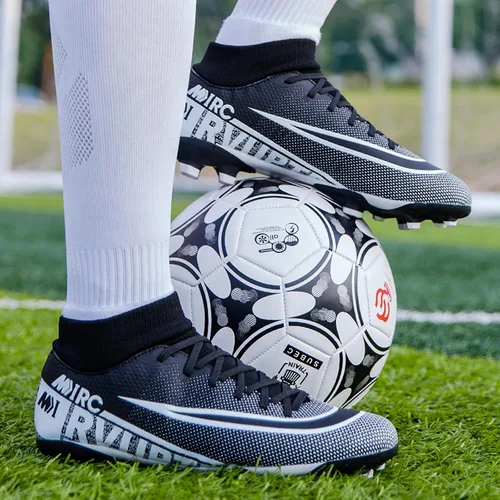 Miniatura 2 de Zquaus Tacos de fútbol para hombre zapatos de fútbol atléticos para caminar tacos Ag para entrenamiento al aire libre