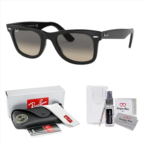 Miniatura 2 de Ray-Ban RB2140 WAYFARER - Gafas de sol cuadradas para hombre y mujer + paquete con kit de cuidado de gafas de diseñador iWear