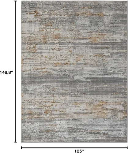 Miniatura 2 de LUXE WEAVERS Florance Collection 86010 - Alfombra moderna azul de 8 x 10