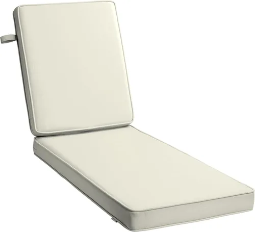 Miniatura 19 de Arden - Cojín de espuma de lujo de 21 x 72 pulgadas para exteriores, doble soldado, fabricado con tela de rendimiento PROFOAM, a prueba de lluvia