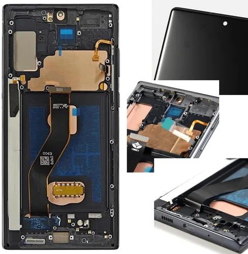Miniatura 4 de OLED para Samsung Galaxy Note10 Plus 5G Pantalla LCD táctil Montaje de pantalla táctil Soporte de huellas dactilares y S-Pen Galaxy NOTE10 Plus