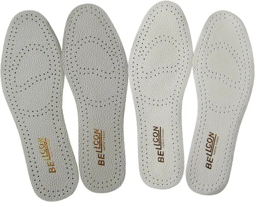 Miniatura 12 de Bellcon - Plantillas de cuero para hombres, inserciones de cuero fino para botas de hombre, almohadillas de zapatos de longitud completa con carbono