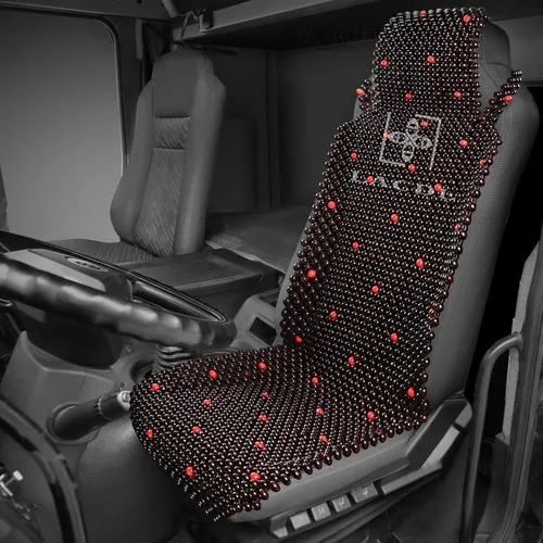 Miniatura 14 de LACDL Fundas de asiento de automóvil con cuentas para automóviles, funda de asiento de cuentas de enfriamiento para camiones y SUV, almohadilla