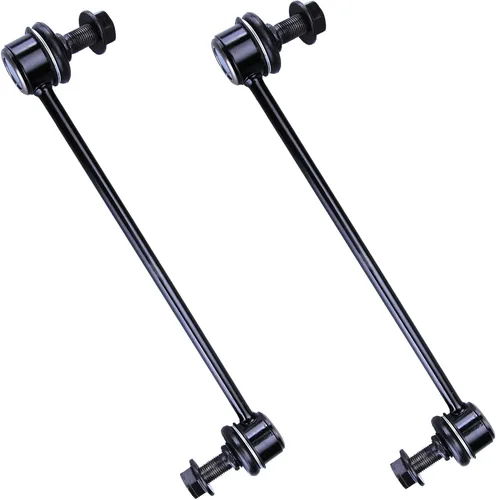 Miniatura 8 de 2 paquetes de kit de enlace de barra estabilizadora Compatible con Jeep TJ 1997-2006, enlace de barra antivuelco delantera Compatible con Jeep