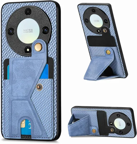 Miniatura 48 de Funda para Xiaomi Poco M5s 4G, Funda para Redmi Note 10 4G / Note 10S 4G / Note 11 SE (India) Funda de cuero PU ranuras para tarjetas Soporte