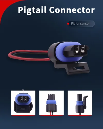 Miniatura 5 de VEHICODE Sensor de temperatura del refrigerante del motor, sensor de temperatura del agua ECT compatible con Chevrolet Chevy Silverado Suburban