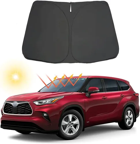 Miniatura 29 de Parasol plegable para parabrisas delantero de automóvil, ajuste personalizado para Toyota 4Runner 2010-2023 2024 2025, accesorios interiores