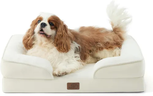 Miniatura 101 de Bedsure Cama ortopédica XL para perros extragrandes, cama lavable para perros y gatos, impermeable, cómodo sofá para perros con funda extraíble