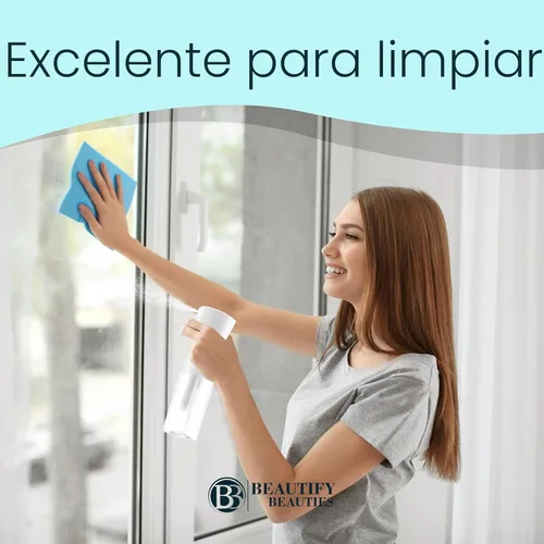 Miniatura 6 de BeautifyBeauties Botella de spray para el cabello – Botella de spray continuo Mister para peinado, limpieza, plantas, mascotas, peluqueros, salones
