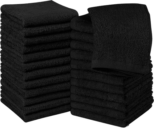 Miniatura 35 de Utopia Towels Juego de paños de algodón 100% hilado en anillo, paños de franela de gama alta, altamente absorbentes y suaves al tacto, paquete