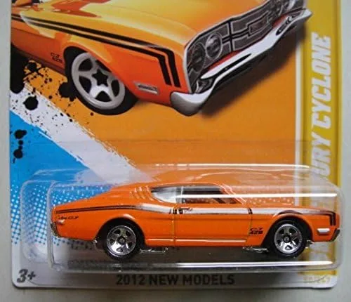 Miniatura 2 de HOT WHEELS 2012 NUEVOS MODELOS NARANJA '69 MERCURY CYCLONE 50/50