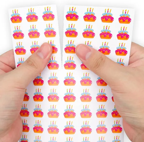 Miniatura 3 de Tarjetas de juego de bingo de cumpleaños para niños, niñas y adultos, 24 jugadores, fiesta de cumpleaños, juegos de bingo para escuela, aula, Rosa