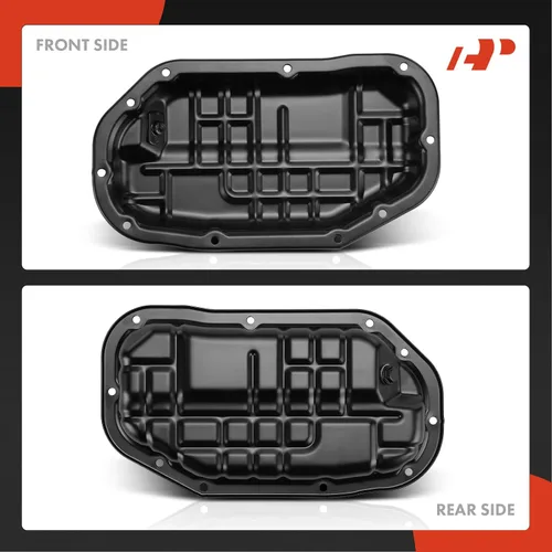 Miniatura 8 de A-Premium Cárter inferior de aceite de motor con tapón de drenaje compatible con Nissan 350Z 370Z INFINITI EX35 EX37 FX35 FX37 G35 G37 M35 M37 Q40