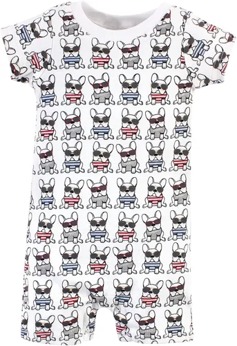 Miniatura 3 de Hudson Baby - Mameluco unisex de algodón para bebé