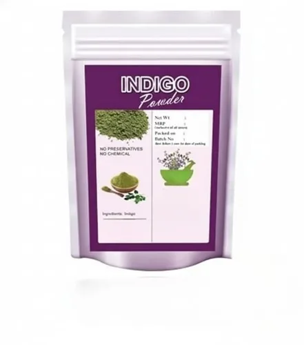 Miniatura 2 de Polvo ayurvédico índigo orgánico para el cabello, color negro (3.53 onzas), polvo natural de hojas de Avuri, Neela Amari, Neel Patti, Neelayamari