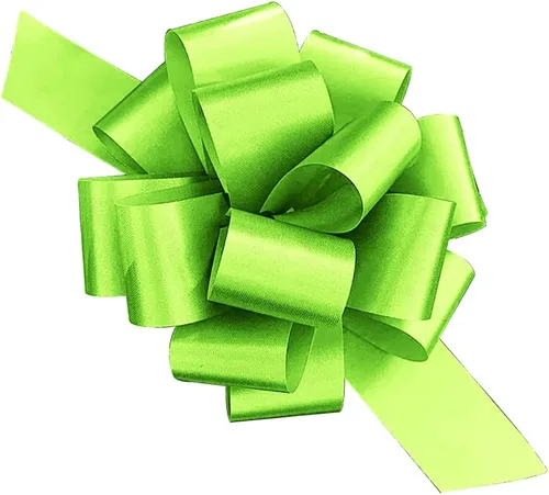 PMU Lazos de cuerda para tirar – Lazos de regalo para bodas, cumpleaños y aniversarios – Lazos de cinta para flores y decoración de cestas – Lazo