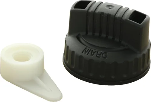 Miniatura 2 de Ridgid VT2561 Kit de tuerca de filtro de plástico original OEM y tapón de drenaje para aspiradoras Ridgid Pre-2010 en húmedo/seco