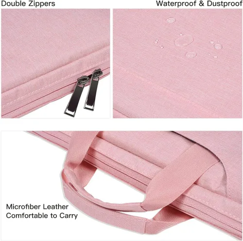 Miniatura 4 de Funda para laptop de 11.6-12.9 pulgadas, maletín de viaje TSA para mujeres con organizador para Lenovo Chromebook Flex 3 11, Macbook Air 13 A2337