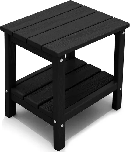 Miniatura 34 de KINGYES Mesa auxiliar doble, mesa auxiliar Adirondack- Aruba