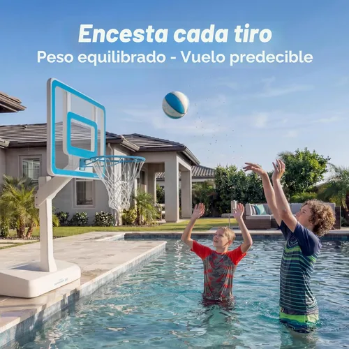 Miniatura 5 de GoSports Water Basketballs 2 Pack - Choose Between Size 3 and Size 6, Great for Swimming Pool Basketball Hoops