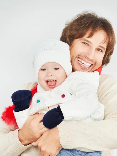 Miniatura 22 de SATINIOR 3 pares de guantes de invierno para bebés y niños pequeños, guantes cálidos de forro polar para bebé niño y niña