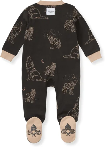 Miniatura 70 de Burt's Bees Baby - Pijama de una pieza para bebé, mameluco para dormir y jugar, algodón 100% orgánico, cremallera frontal