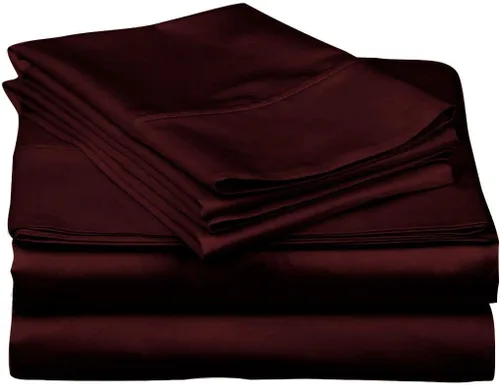 Miniatura 79 de Epic Cotton Juego de sábanas de 6 piezas, 100% algodón egipcio, de lujo, súper suave, bolsillos profundos de 12 pulgadas, tamaño King, 1000 hilos
