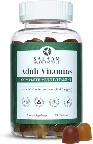 Salaam Nutritionals - Multivitaminas para adultos, gomitas de vitaminas para mujeres y hombres, multivitaminas para adultos con 11 vitaminas y