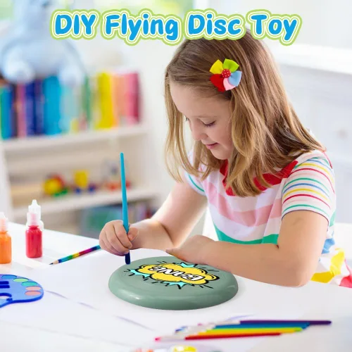 Miniatura 6 de Juguetes de playa de arena, juguetes de disco volador jumbo de 8 pulgadas para niños y adultos, juego de disco deportivo para patio trasero de playa
