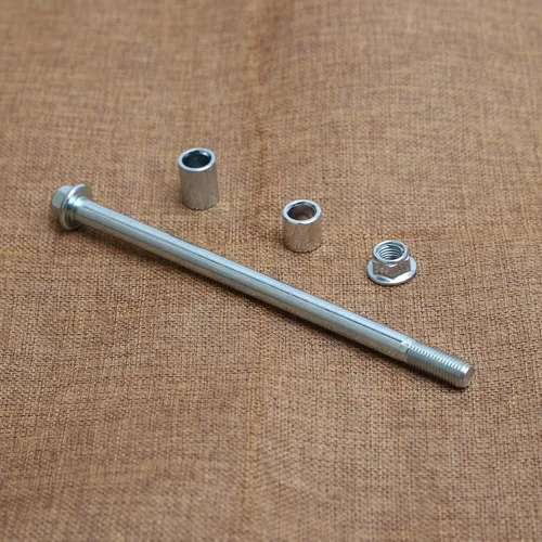Miniatura 5 de Mokuo Eje Delantero Trasero de 10mm 175mm con Bujía 6mm 15mm 20mm Compatible con Motocicleta Pit Dirt Bike Ciclomotor Scooter QUAD ATV Mini Vehículo