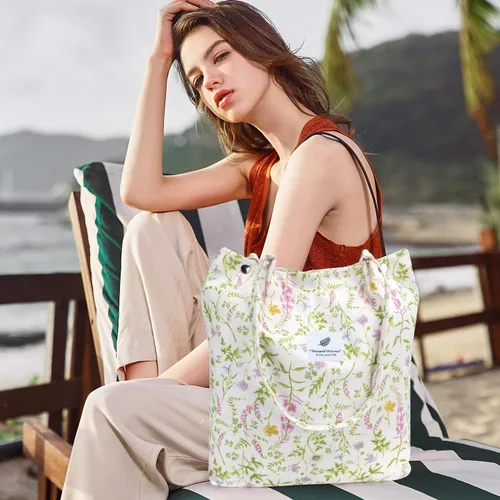 Miniatura 165 de Ayieyill - Bolsa de pana para mujer y niña, con correa de lona para colgar al hombro, bolsa con bolsillo