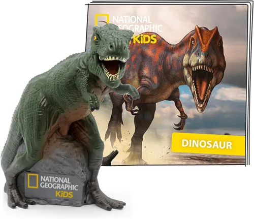 Tonies National Geographic - Figura de juguete de dinosaurio