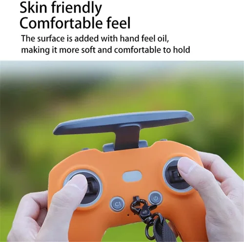 Miniatura 4 de Funda de silicona a prueba de arañazos para DJI Avata/FPV Remote Controller 2 Funda protectora a prueba de polvo a prueba de arañazos RC Quadcopter