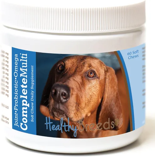 Miniatura 218 de Healthy Breeds Pug todo en uno multivitamínico suave masticable 60