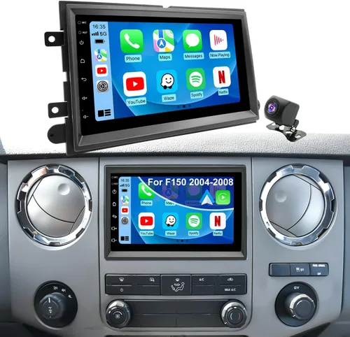 Radio de coche mejorada para Ford F250/F350 2006-2016, F-150 F150 2004-2008, Mercury Milan 2006-2009, Shelby GT500 2007-2009, pantalla táctil