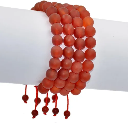 Miniatura 3 de AD Beads - Pulseras de gemas naturales de 0.39 pulgadas, cristales de sanación, macramé ajustable de 7 a 9 pulgadas