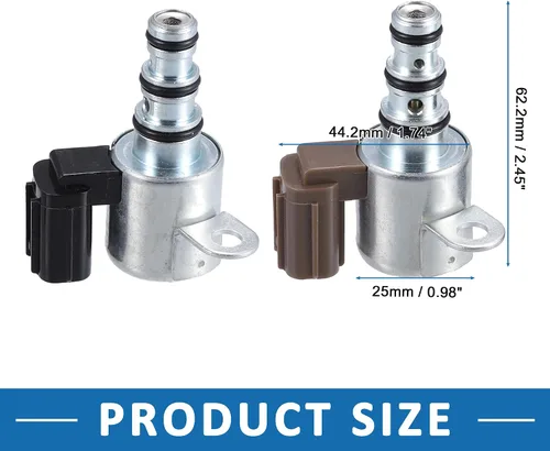 Miniatura 3 de Kit de solenoide de control de cambio de transmisión 28400-P6H-013 28500-P6H-013 Electroválvula B&C para Honda Civic 2001-2005 (juego de 2)