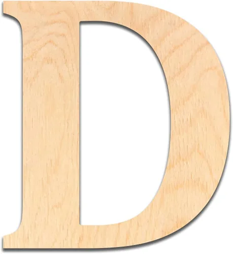 Miniatura 11 de Ampersand - Letras de madera de 6 pulgadas de alto, abedul báltico de 1/4 de pulgada de grosor, decoración de bricolaje pintable, letreros